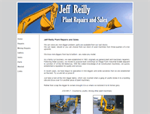 Tablet Screenshot of jeffreillyplant.co.uk